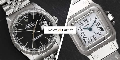 cartier vs rolex movement